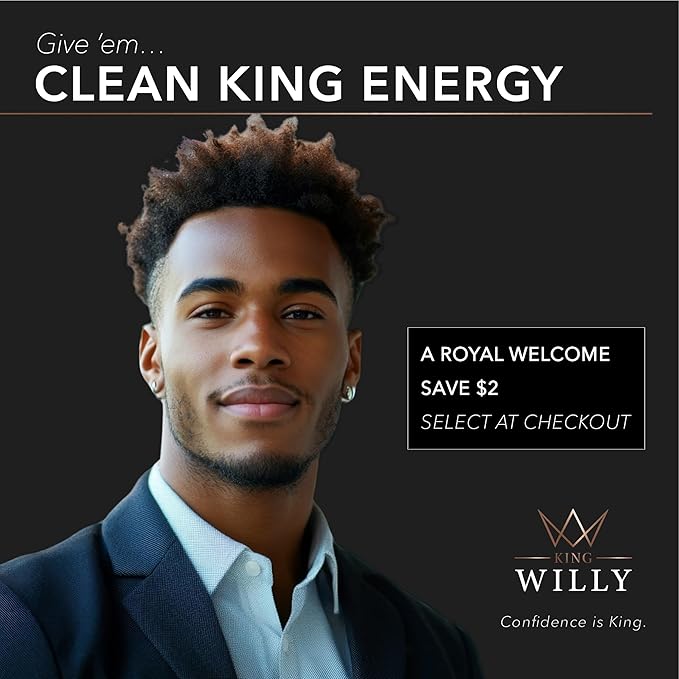 WILLY WIPES® for Men | The Imperial Box (24-Count) | Premium Textured Intimate Hygiene Washcloths | 24 Odor-Defying Single Packets | Foreskin Safe & Residue Free Royal Bath-to-Go