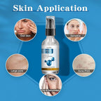 100% Pure Hyaluronic Acid Serum for Face Neck Body with Vitamin C Vitamin E for Skincare Hydrate, Moisturizer, Plump Skin, Reduce Wrinkles, Anti Aging Serum, 2 Oz