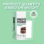 Clean Simple Eats Whey Protein Powder, Mint Chocolate Cookie Flavor, Naturally Sweetened, 100% Grass Fed Protein Powder with Digestive Enzymes, No Artificial Ingredients, Gluten Free, 30 Srvgs