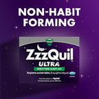 ZzzQuil ULTRA, Sleep Aid, Doxylamine Succinate 25mg, Sleep Aids for Adults, Nighttime Sleep Aid, 48 Tablets