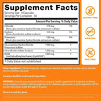 Doctor's Best Glucosamine Chondroitin Msm with OptiMSM Capsules, Supports Healthy Joint Structure, Function & Comfort, Non-GMO, Gluten Free, Soy Free, 120 Count (Pack of 1)