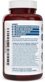 DHEA 100mg Supplement with Pregnenolone 60mg -Supports Hormone Balance, Lean Muscle Mass, Energy, Mood, Sleep, and Healthy Aging in Men and Women- Vegetable Capsules