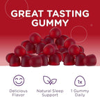 Zahler - Chapter One Sleep Melatonin Gummies for Kids & Adults (60 Flavored Gummies) 2.5 mg - Natural Kids Melatonin Gummy for Sleeping