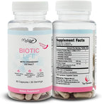 Vagy Rejuvenation BioticLife Probiotic for Women – Probiotics for Vaginal, Digestive & Urinary Health – Supplement with Prebiotics & Cranberry Extract – 60 Capsules