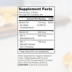 Pure Therapro Rx Vegan D3 + K2 Organic 100% Liposomal 10ml Made in USA | 3 Month Supply | Maximum Absorption Vitamin D3 and Vitamin K2 Supplements for Men and Women, D3 Vitamin 5000 IU