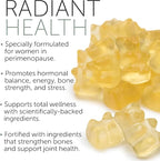 Perimenopause Supplements Women | Premenopausal Gummy Vitamins | Relief for Hormonal Balance & Mood Swings | Supports Menstrual Cycle Regulation | 60 Vegan Gummies