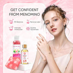 Feminine Wash & Yoni Soap Bar & Yoni Oil for Women pH Balance, Yoni Wash for Moisturizing Remove Odor, 5.07 Fl.Oz Ph Wash 1 Fl.Oz Organic Feminine Oil & 3.53oz Yoni Bar (Peach)