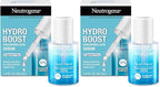 Neutrogena Hydro Boost Hyaluronic Acid Serum for Face & Neck,Lightweight Daily Hydrating Serum with Hyaluronic Acid for Dry Skin,Oil-Free,Non-Comedogenic,Fragrance-Free,1 fl. oz,(Pack of 2)