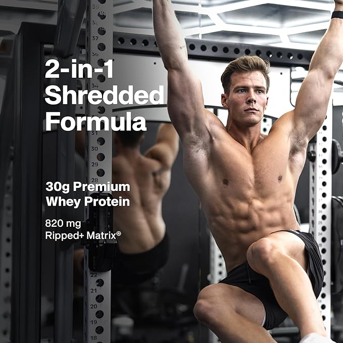 Muscletech Whey Protein Powder (Chocolate Fudge Brownie, 4LB) - Nitro-Tech Ripped Whey Protein Isolate & Peptides Smoothie Mix for Lean Muscle - 30g of Whey Protein for Women & Men, Packaging May Vary