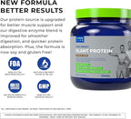 POWERLIFE High Impact Plant Protein Powder with 3000 MG of HMB, Plant-Based, No Sugar Added, Vegan, Keto Friendly, Non-GMO (Chocolate - New Formula)
