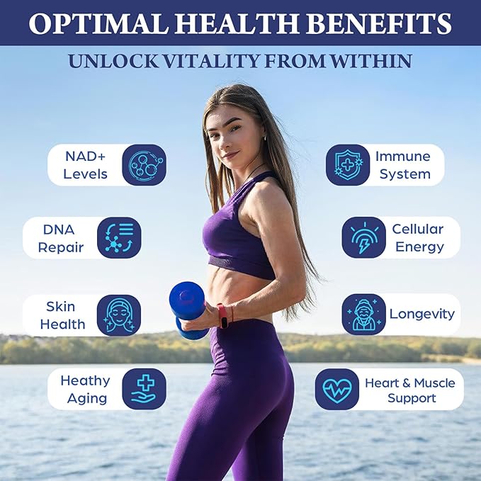 NMNH Strengthen Alternative with Trigonelline HCL 500mg & Resveratrol 100mg | NAD Supplement for Women & Men | Plant Extraction NAD+ Precursors for Energy Boost & Healthy Aging | 180 Capsules
