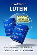 Lutein Zeaxanthin Dietary Supplement with Antioxidant Nutrients, 20mg Carotenoid Complex, Daily Nutrition Formula, Korean Made, 500mg x 30 Softgels