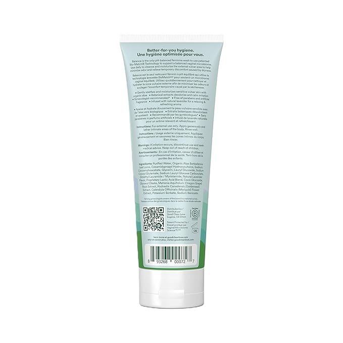 Good Clean Love Personal Wash,Balance, 8 Ounce