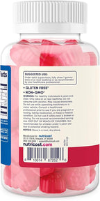 Nutricost Kids Melatonin Gummies 1mg, 120 Gummies, Strawberry Flavored