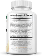 Samsara Herbs Tick Immune Support - Japanese Knotweed, Cats claw, Andrographis, Cryptolepis, Sarsaparilla, Resveratrol, Tick Bite Support 240 Capsules