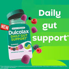 Dulcolax Daily Gut Support Gummies, Magnesium Formula, Stimulant-Free, Berry Flavor, 60 Count
