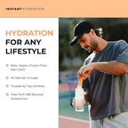 Instant Hydration Electrolytes Powder Packets - Citrus Orange Drink Mix - Zero Sugar - Keto, Vegan, Gluten-Free, Non-GMO - Boost Recovery, Brain Health, Muscle & Tissue Support- 30 Sticks