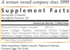 Cocó March N.M.D. Molecular Multi-Collagen - Types I, II, III, V & X – Hair, Skin, Nails & Joint Support for Women & Men – Low Molecular Weight Collagen, Gluten Free, Dairy Free, Soy Free, 90 Capsules