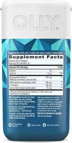 OLLY Ultra Strength Goodbye Stress Softgels,GABA,Ashwagandha,L-Theanine and Lemon Balm,Stress Relief Supplement -,60 Count (Pack of 2)