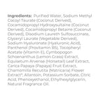 Derma E Hydrating Gentle Cleanser with Hyaluronic Acid – Moisturizing Facial Cleanser Tones, Moisturizes & Improves Skin Texture – Gently Exfoliating Face Wash, 6 fl oz