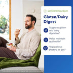 Pure Encapsulations Gluten/Dairy Digest | Unique Mix of Enzymes to Support Healthy Gluten and Dairy Digestion* | 60 Capsules