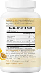 Micro Ingredients Vitamin D3 K2 Gummies, 120 Count | 5,000 IU Vitamin D + 100 mcg K2 MK-7 | Bone, Immune & Heart Health Supplements* | Sugar Free Golden Passion Fruit Flavor | Non-GMO, Gluten Free