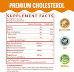 ChiQwench Cholesterol Supplements with 1500 Mg Plant Sterols & Stanols, Cholesterol Support Gummies, Cholesterol Complex Gummies, Maintains Normal Levels, Mixed Berry Flavor, 120 Count