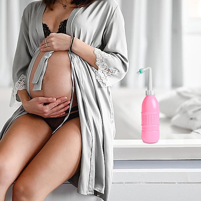 Vaginal Cleansing System - Women Douche Bottles, Reusable Vaginal Washing Container, Douche Cleansing System | Handheld Female Syringe Cleaner, Portable Vaginal Cleaner for Female Vaginal Washing