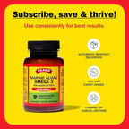 Bragg Omega-3 Supplement Capsules with DHA and EPA - 60 Vegan Softgels - Sustainably-Sourced Marine Algae - Supports Eye and Brain Health