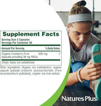 NaturesPlus Organic Cranberry 500 mg - 60 Capsules - Helps Promote Healthy Urinary Tract - USDA Certified Organic, Vegan, Gluten Free, Non-GMO - 30 Servings