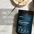 Gainful Everyday Whey Protein Powder, 23g Protein per Serving, Unflavored, Supports Muscle Growth, Recovery, & Daily Nutrition, with Whey Isolate, Casein, & No Artificial Ingredients, 14 Servings