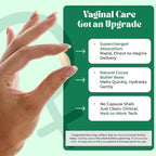 Pure Flora Vaginal Probiotic Suppository - 4 Strain Lactobacillus + Lactoferrin + USP Hyaluronic Acid - Promotes Healthy Vaginal Microbiome, Odor, BV, pH Balance, & Dryness Relief - Natural - 20 Count