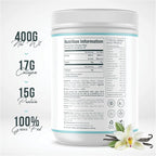 Revive Naturals Vanilla Multi Collagen Protein Powder - 400g - Unsweetened - 5 Types of Collagen Peptides - Hydrolyzed Grass Fed Bovine, Wild Caught Marine & Free-Range Chicken - Keto Approved