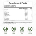 Essential Amino Acids (EAA) 2000mg Per Serving, 300 Capsules – Unflavored - 9 in 1, All BCAAs (Branched-Chain Aminos) – Lean Muscle Support & Natural Pre Workout Supplement