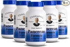 Christopher's Original Formulas Pancreas Formula - Pancreas Cleanse Detox & Repair - Probiotics for Digestive Health - Pack of 5