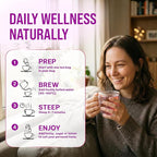 Hormone Balance Tea for Women – Raspberry Leaf, Dioscorea Persimilis, Hibiscus Tea Organic, Black Ginger for Menstrual Healthy Cycle Support, PMS & PCOS Support, Postpartum Recovery,30 Herbal Tea Bag