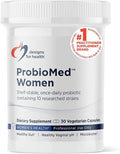 Designs for Health ProbioMed Women - Vaginal Probiotics to Support pH Balance, Vaginal Comfort, Immune Health & Gut Health for Women - Dairy-Free Probiotic (30 Capsules)