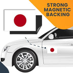 Magnet Me Up Japan Japanese Flag Car Magnet Decal, 4x6 Inches, Heavy Duty Automotive Magnet for Car, Truck SUV