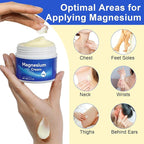 ReliCo Magnesium Cream - Pure Magnesium Oil with Vitamin E, Magnesium Lotion