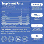 2 Pack Berberine Gummies -1200mg Berberine Supplement with Ceylon Cinnamon for Metabolism and Energy Support, Vegan Gelatin-Free-120 Count