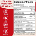 Vaginal Probiotics Gummies for Women, Premium Feminine pH Balance Gummies, Healthy Odor, Yeast Balance & Flora + Vitamin C for Immune Support, 60ct Cranberry Flavor