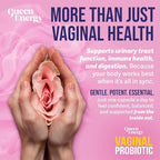 Queen Energy Vaginal Probiotic – Supports pH Balance, Odor Control & Digestive Health – 30 Capsules
