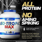 Ronnie Coleman 5lbs Chocolate Whey Isolate Protein Powder | 25g Protein with 75 Servings | German Chocolate Cake Pre Workout Powder for Men & Women, Low Sugar Supplement for Lean Muscle Support