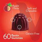 Viteey Apple Cider Vinegar Gummies and Ginger – 1000 mg ACV Gummies for Weight Loss, Detox and Digestion – Vegan, Gluten-Free – 60 Count