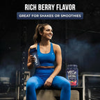 Vega Sport Vegan Protein Powder + Recovery - 30g Plant Based Protein per Serving, Berry, 19 Servings, 5g BCAAs, Probiotics, NSF Certified, for Shakes & Smoothies, 1.8lbs (Packaging May Vary)