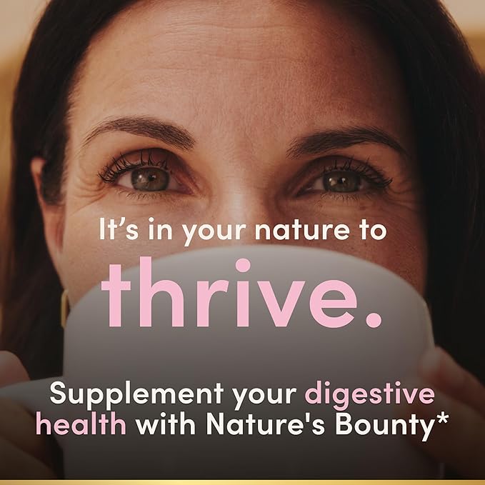 Nature's Bounty Probiotic, Controlled Delivery Dietary Supplement, Supports Digestive, Intestinal and Immune Health, 30 Caplets, 30 Total Servings