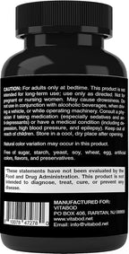Melatonin 60 mg with Vitamin B6 – 120 Fast Dissolve Tablets Extra-Strength Sleep Support – Drug-Free – Natural Citrus Flavor – Vegetarian, Non-GMO, Gluten-Free