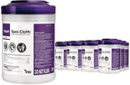 Super Sani-Cloth Germicidal Disposable Wipe, Hospital Grade Disinfection, 160 Large 6" x 6.75" Wipes Each, Case of 12 Canisters