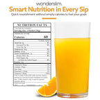 WonderSlim Protein Fruit Drink, Tangy Orange, No Fat, Gluten Free, Keto Friendly & Low Carb (7ct)
