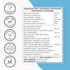 Supersmart Endovarian Support (Advanced Formula) - Natural Supplement with Pea, NAC, ALA, Magnesium, Trans-Resveratrol | Non-GMO & Gluten-Free - 90 Vegetarian Capsules